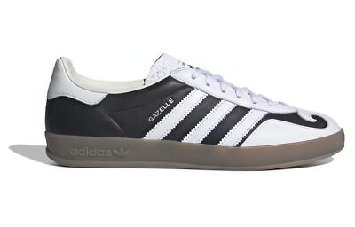 adidas Gazelle Indoor Gatsin Pack - Black White - IH9989 Men's Shoes