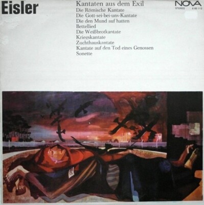 Hanns Eisler Kantaten Aus Dem Exil NEAR MINT Nova Vinyl LP
