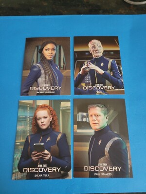 2022 RITTENHOUSE STAR TREK DISCOVERY SEASON CARD CHARACHTER SET  CC1-CC8