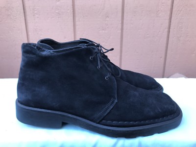 EUC Ferragamo PERU Leather Ankle Boots Salvatore Ferragamo Saks Fifth Avenue Black Leather Ankle  main image 3