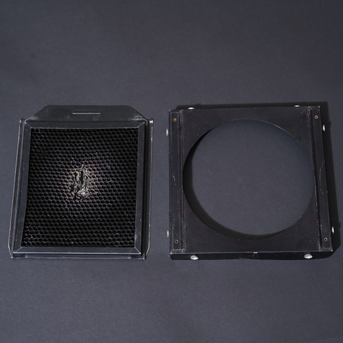 ELINCHROM Square Honeycomb Grid Wide Spot with 21cm Gel Holder Frame A7474