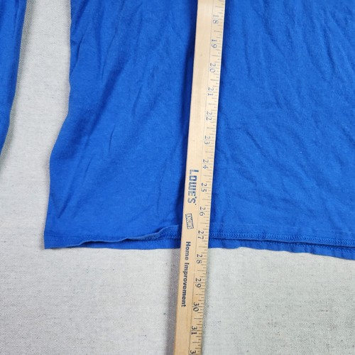 Middle Tennessee Blue Raiders Shirt Mens 2XL Long Sleeve Spell Out Football - Picture 7 of 14
