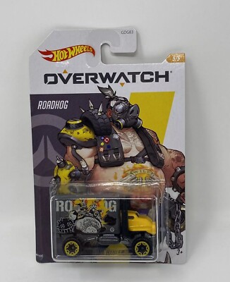 NEW HOT WHEELS OVERWATCH SERIES ROADHOG BAJA HAULER IN YELLOW  #5/5