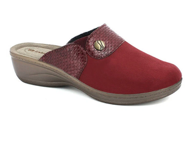 TIGLIO Pantofole Ciabatte Donna 1600 Rosso (Numeric_38 TIGLIO Pantofole Ciabatte Donna 1600 Rosso (Numeric_38