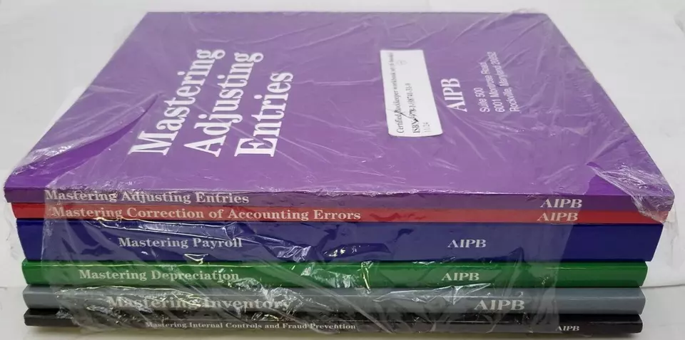 AIPB Certified Bookkeeper Course Series Mastering Payroll Set - 9781938741319 Foto 4 de 4