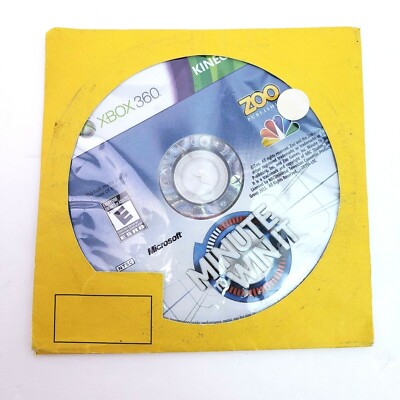 Xbox 360 Kinect Minute To Win It Disc Only Video Game