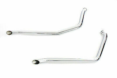 V-Twin Exhaust Drag Pipe Set Goose 30-2166 