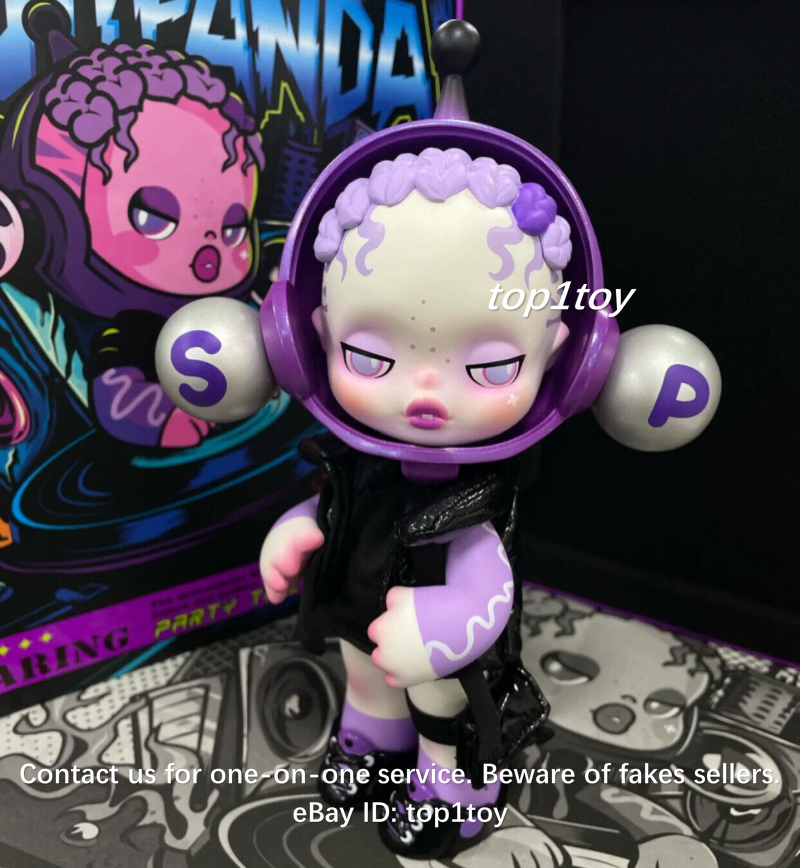 トランPOPアート POP MART x SKULLPANDA Skullpanda Ootd Glaring Limited Art
