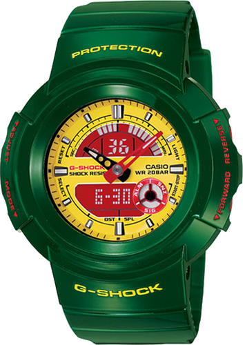 RARE CASIO G-SHOCK Digital Analog Watch AW-582CC-3AJF Military