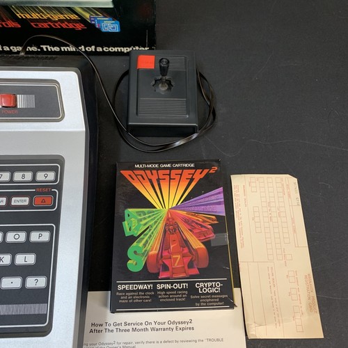 VINTAGE Magnavox Odyssey 2 Game Gaming Console w/ Game, Cables, EUC OEM Box - Picture 6 of 24