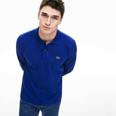Lacoste Polo Cotone Uomo Manica Lunga LACOSTE POLO MANICA LUNGA