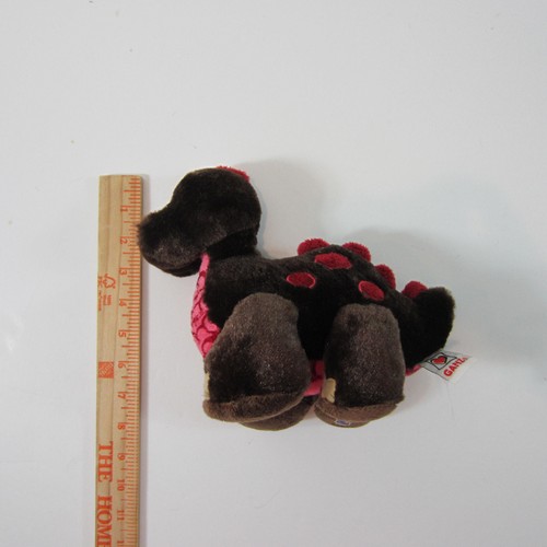 Webkinz Plush Cocoa Dinosaur No Code Brown Pink Stuffed Animal HM338 - Picture 7 of 7