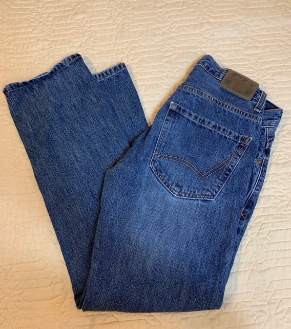 Dickies Blue Jeans Men Size 30x30 Regular Fit Button Fly Straight Work Cotton | eBay