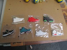 Lot of 7 Shoe Keychains