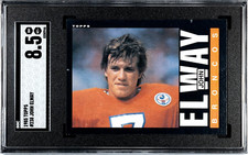 1985 Topps John Elway #238 SGC 8.5