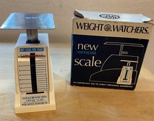 Vintage Weight Watchers Food Scale Official With Box 1968 16 OZ Tested Works