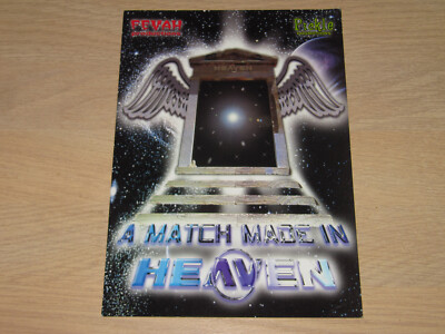 FEVAH - HEAVEN - STEVE RYAN MATT CLARKE  NICK IRWIN - 1999 RAVE CLUB FLYER (A5)