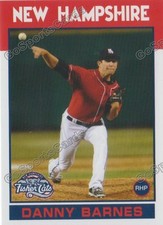 2016 New Hampshire Fisher Cats Danny Barnes RC Rookie Blue Jays