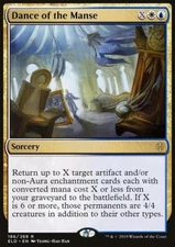 MTG Magic the Gathering Dance of the Manse (186/477) Throne of Eldraine LP