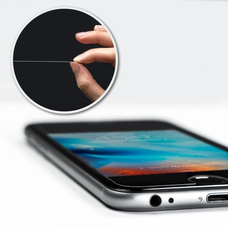Aconic HD 清晰钢化玻璃屏幕保护膜 iPhone 6S 7 8 Plus 5.5 — 第 2/4 张图片
