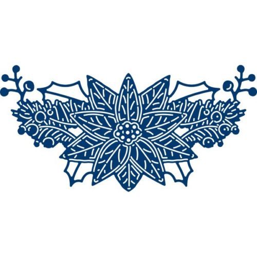 Tattered Lace Festive Pines POINSETTIA Craft Die - 453792 - FREE UK P&P
