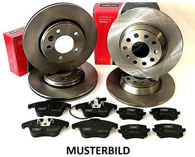 Audi A6 4B C5 Bremsscheiben 312mm Bremsen + Bremsbeläge vorne hinten komplett**