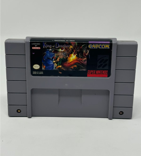 King of Dragons SNES Game Cartridge