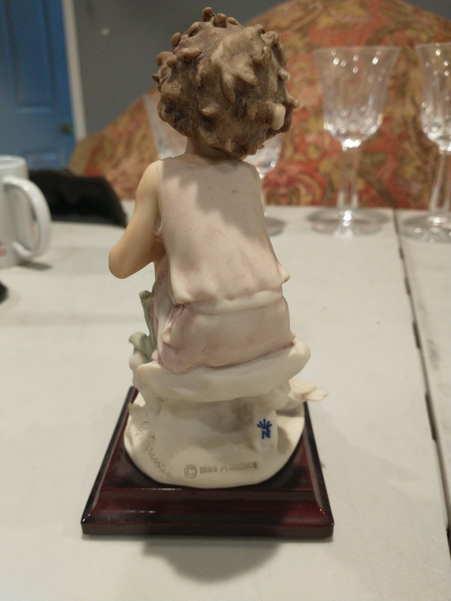 陶器子供置物作家イタリア floner ce Giuseppe armani 陶器子供置物作家イタリア floner ce Giuseppe armani 陶器子供置物