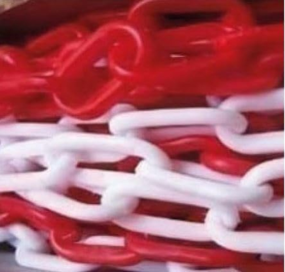 Catena Plastica 25m Bianco-Rossa: Sicurezza e Stile per Spazi 2024