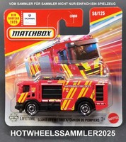 "Matchbox Mbx Rescue \"Scania Xt Fire Truck\" LÖSchfahrzeug Feuerwehr JBR15-LA10!"