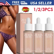 1/3X Zeria Drops Sunless Boost Melanin Enhancing Skin Tone Tanning Drops Natural
