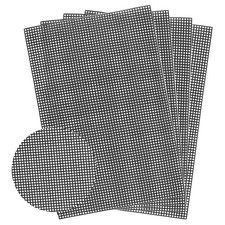 Eurowagens Plastic Mesh Canvas Sheets f&uuml;r Stickerei &Ouml;sen Netze