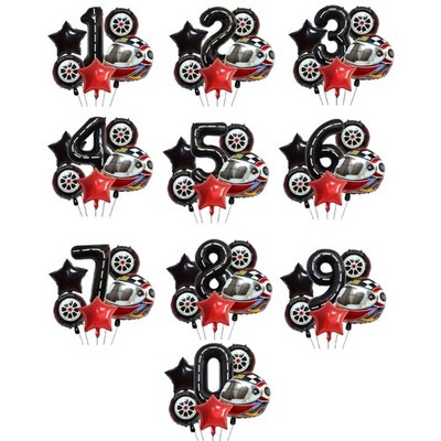 Efficient Aluminum Foil Balloons Racing Shape For Various Celebration Activities