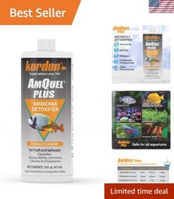 AmQuel Plus 16oz Liquid Water Conditioner - Ideal for Fish and Invertebrates