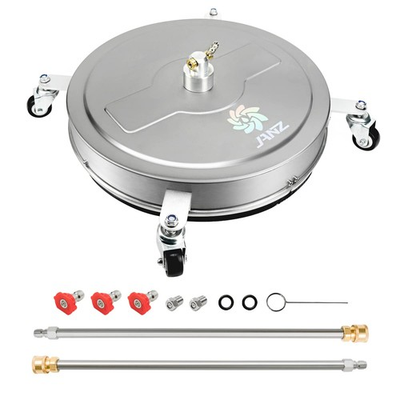 #ad 20#x27;#x27; Pressure Washer Surface Cleaner with 4 Wheels Stainless Steel Housing ... $180.80