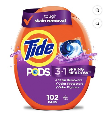 #ad #ad Tide PODS Laundry Detergent Pacs Spring Meadow Scent 102 Count NEW $27.00