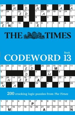 TIMES CODEWORD 13 by The Times Mind Games Paperback Self Help Business