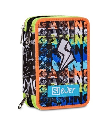 Federmäppchen, Mäppchen, Mehrfarbig, Federtasche für Schreibwaren, Etui mit S...