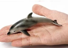 Bottlenose Dolphin Animal Figure Toy PVC Doll Small Figurine Birthday Gifts