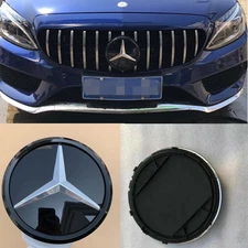NEW Fit For Mercedes Benz W205 2015-2018 C300 C43 Car Bumper Star Emblem Badge