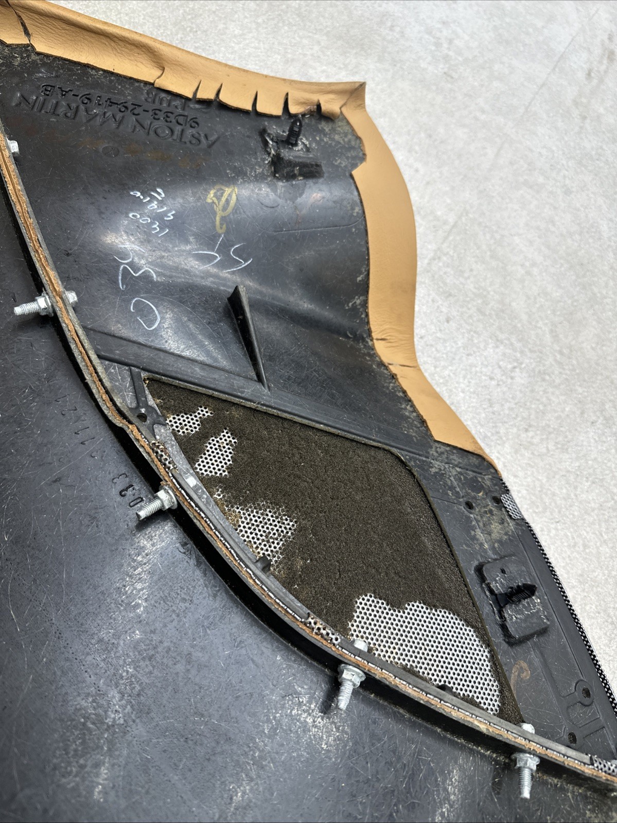 2011 Aston Martin DB9 GT Rear Left Lower D Pillar Quarter Panel Side Trim