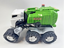 2009 MATCHBOX Stinky Talking Robot Garbage Truck Mattel Lights  Sounds Tested