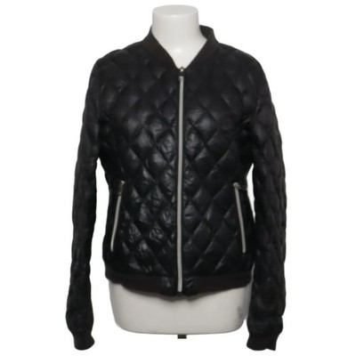 ESPRIT, Bomberjacke, Damen, Größe: 42, Schwarz, Acryl/Elasthan/Polyester #baZ