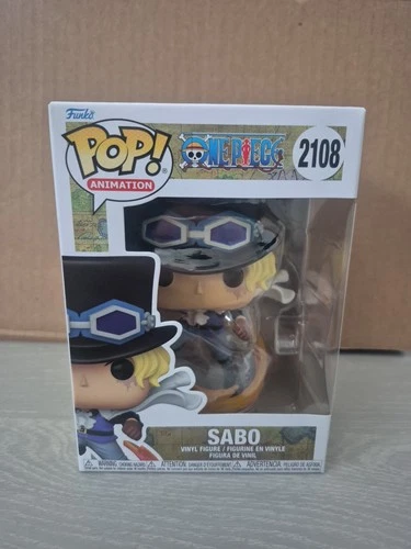 Funko Pop! One Piece Sabo (Attacking with Pipe) #2108 Anime OP Animation Vinyl