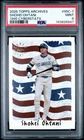 2025 Topps Archives - 1995 Topps Cyberstats Shohei Ohtani #95C-7 PSA 9 POP 2