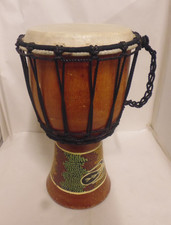 Wooden Hand Carved Djembe Drum A3