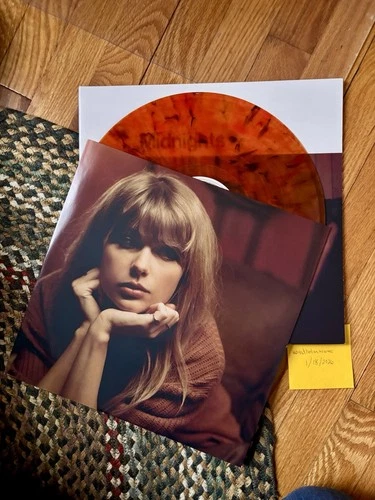 Taylor Swift - “Midnights” Blood Moon vinyl record