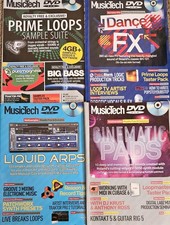 Sample Cds,over 14 GIG,,dvds,musik,plugins,tips,interviews. 