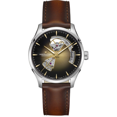 Brand NewHamilton Jazzmaster Open Heart Auto 40mm in Champagne | H32675501