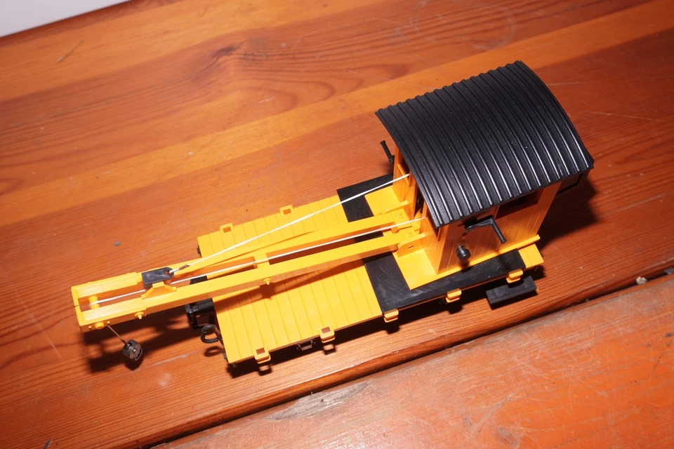 Bod / 1] LGB G Scale 94042 L. G. &b. Mobile Crane Toytrain + Boxed - Image 2 of 4